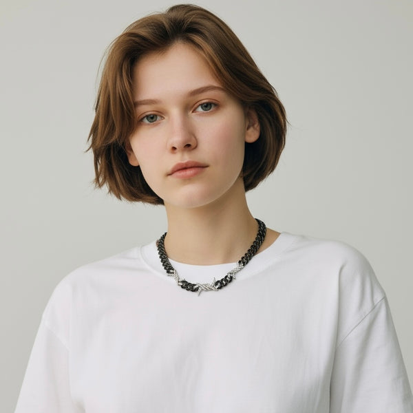 Camila Barbed Wire Necklace