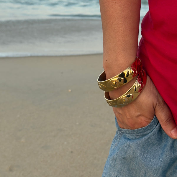 Athena Evil Eye Bangle