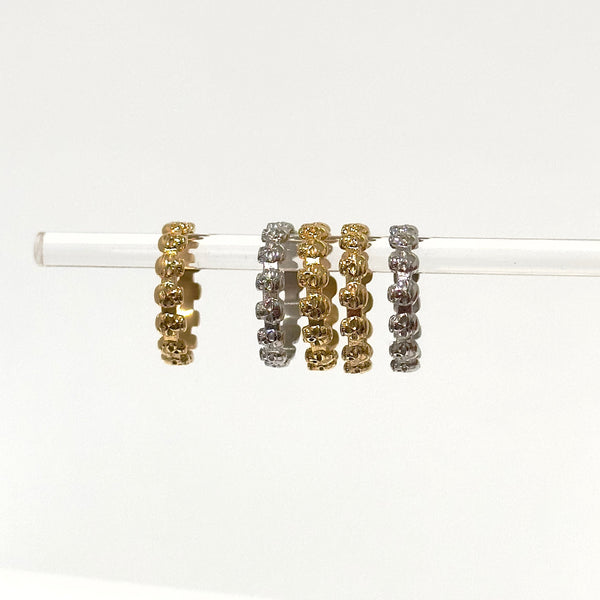 eternity style ring skull ring jagged halo jewelry