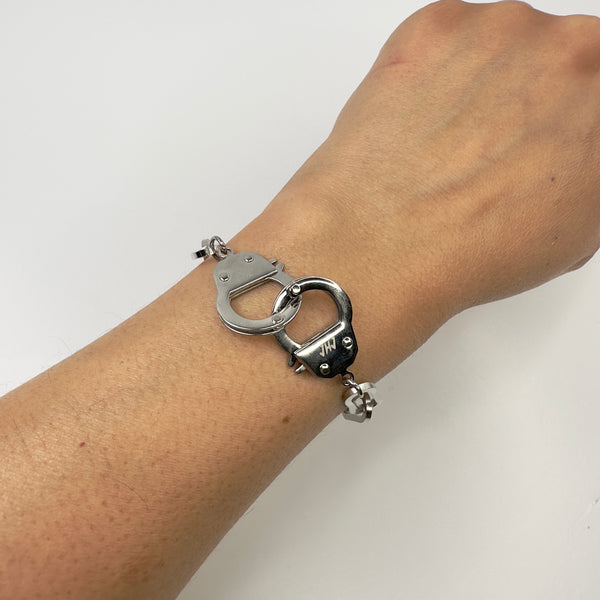 Love Bond Handcuff Chain Bracelet