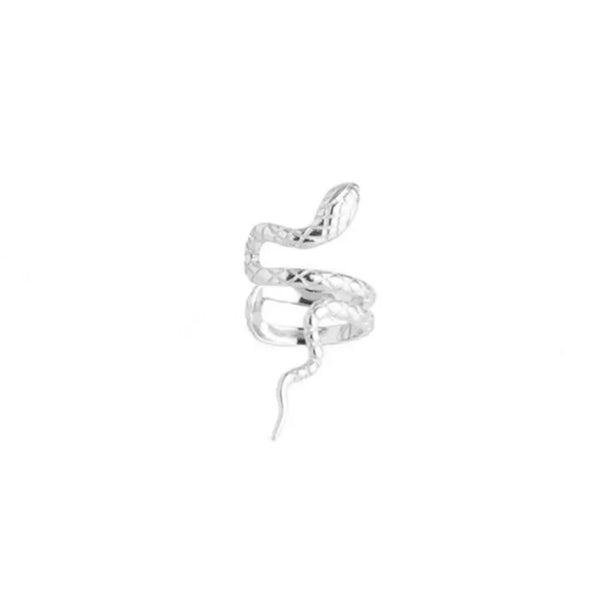 Snake ear cuffs sterling silver by jagged halo jewelry