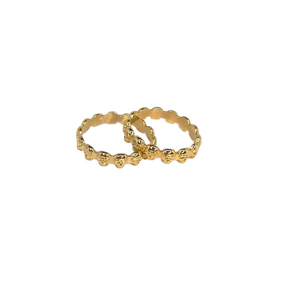 eternity style skull ring by jagged halo jewelry