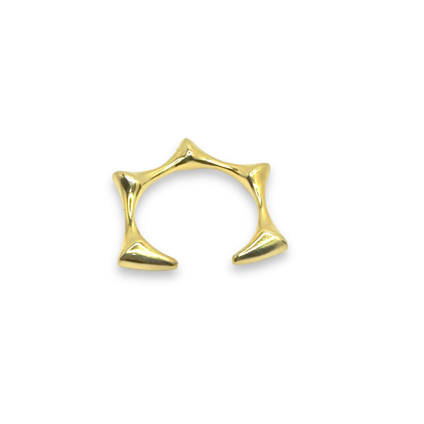 spike ear cuff by jagged halo jewelry