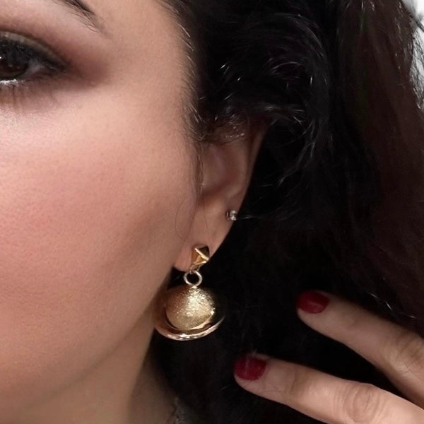 Saturn Drop Earrings