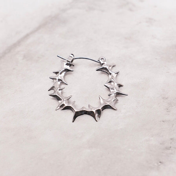 Yennefer Spike Hoop Earrings