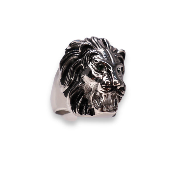 Lann Lion Head Ring
