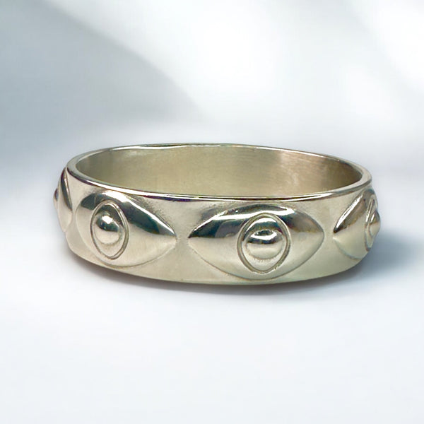 Athena Evil Eye Bangle