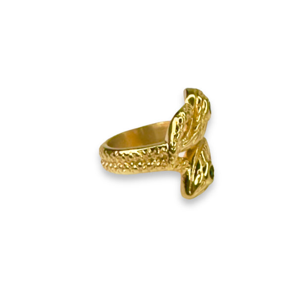 Twin Snake Ring