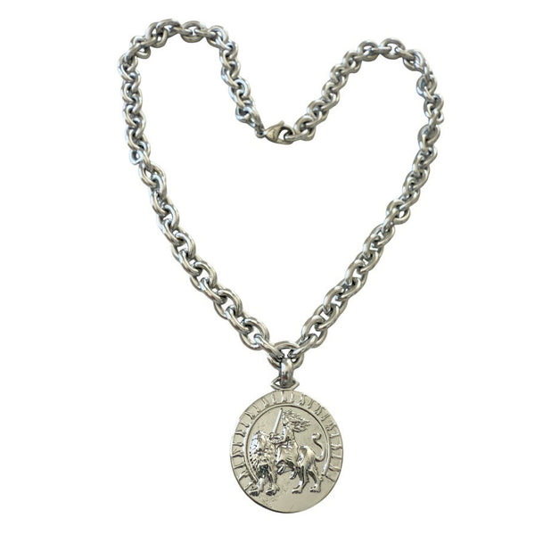 Lion Tamer Amulet Necklace