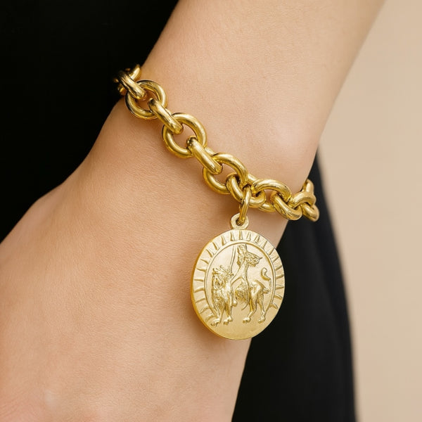 Lion Tamer Amulet Bracelet
