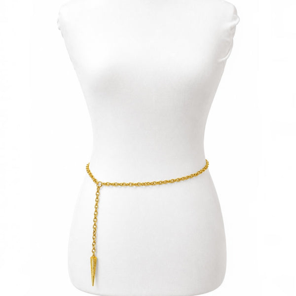 Artemis Adjustable Spike Pendant Necklace