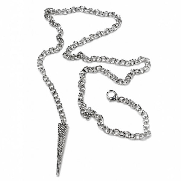 Artemis Adjustable Spike Pendant Necklace