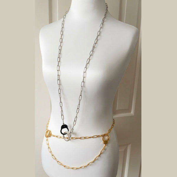 Love Bond Convertible Handcuff Necklace