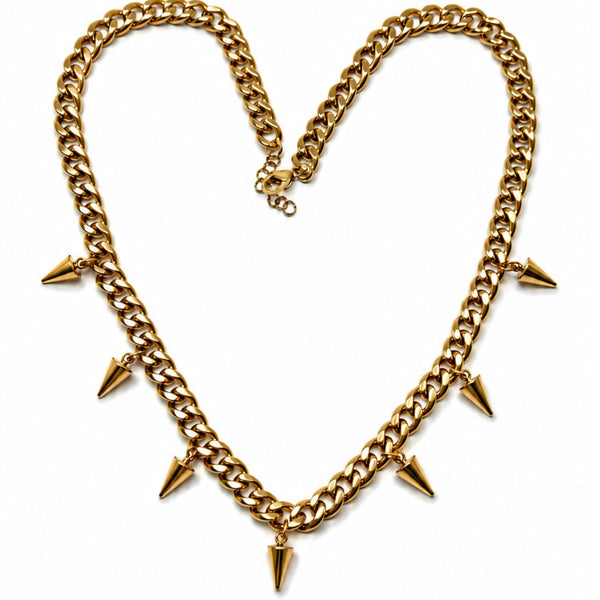 Fallon Spike necklace