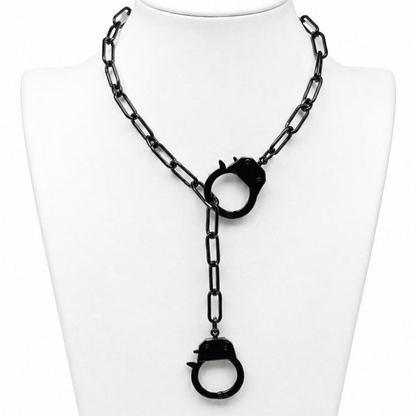 Love Bond Handcuff Chain Necklace