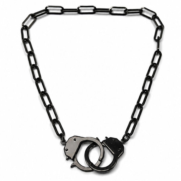 Love Bond Handcuff Chain Necklace