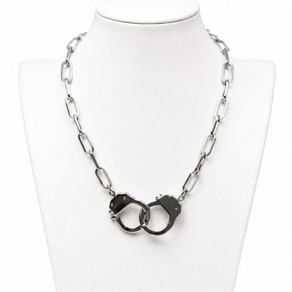 Love Bond Handcuff Chain Necklace