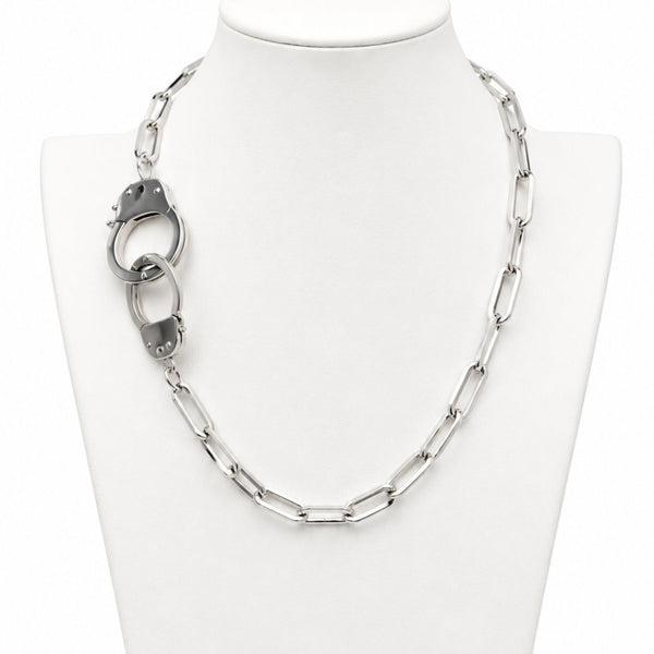 Love Bond Handcuff Chain Necklace