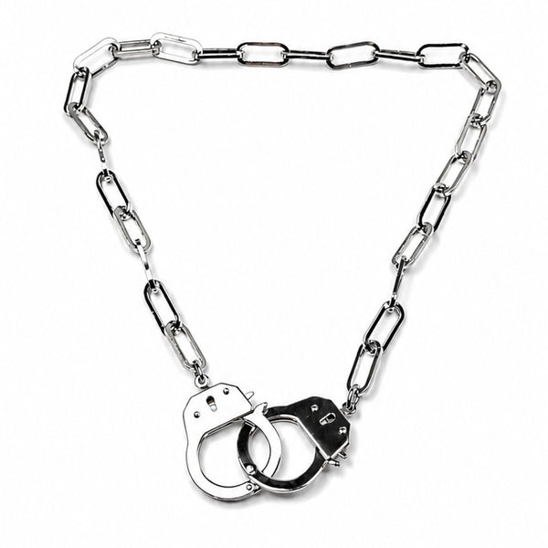 Love Bond Handcuff Chain Necklace