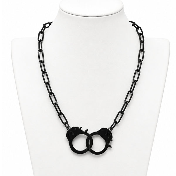 Love Bond Handcuff Chain Necklace