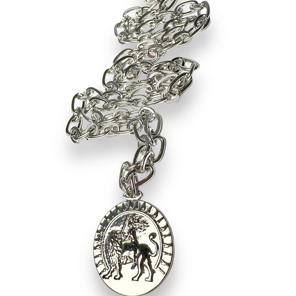 Lion Tamer Amulet Necklace