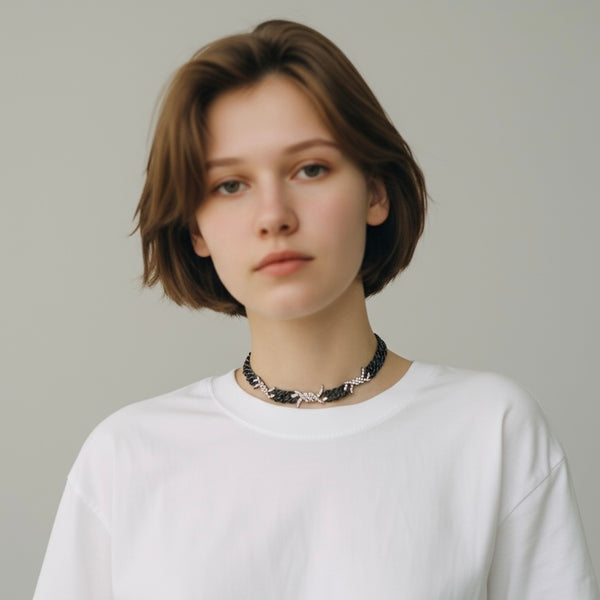 Camila Barbed Wire Necklace