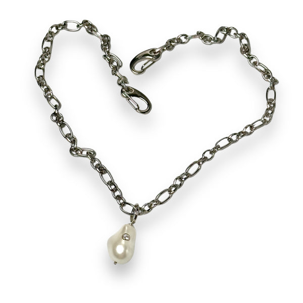 Paris Baroque Pearl Double Clasp Necklace