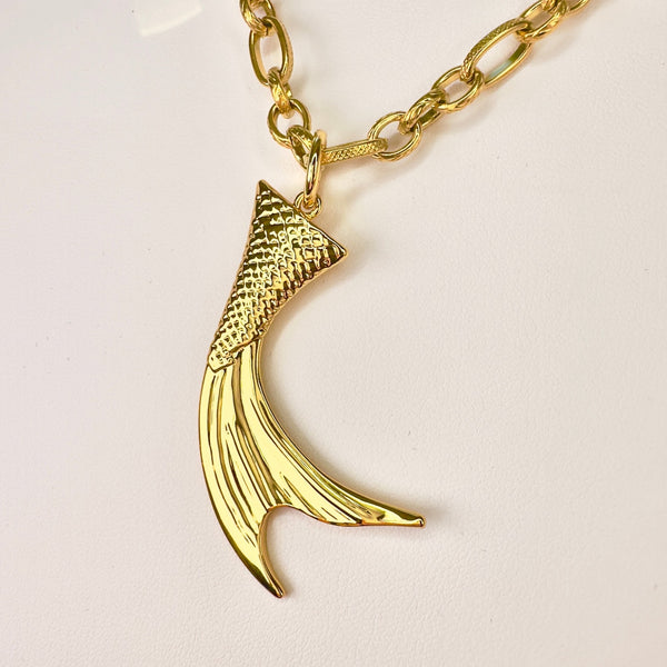 Mermaid Tail Pendant Necklace