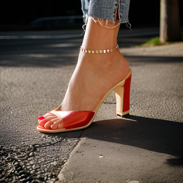 Cleo Sequin Anklet