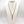 Gunmetal spike pendant necklace shown layered on bust – The Benson Necklace Jagged Halo Jewelry