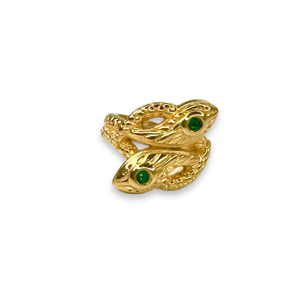 Twin Snake Ring