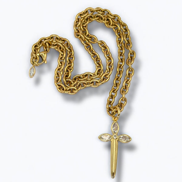 Karma Dagger Necklace