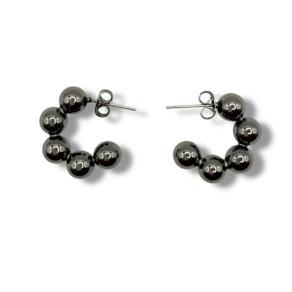 Orbit Bead Hoops