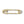 Gold safety pin with gemstones on a white background