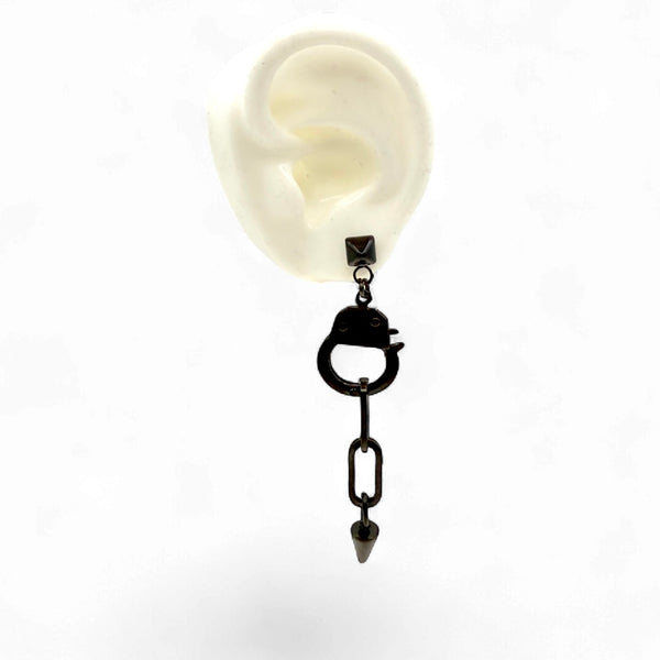 Love Bond Handcuff Single Earring