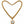 Gold chain necklace with a diamond pendant on a white background