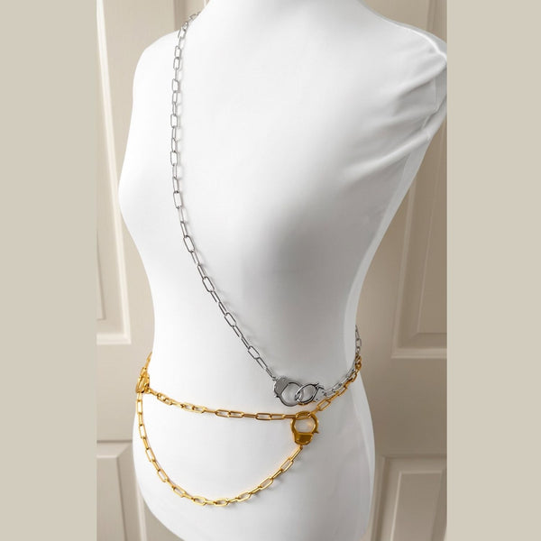 Love Bond Convertible Handcuff Necklace