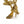 I’M BAD stiletto heel convertible necklace on a white background