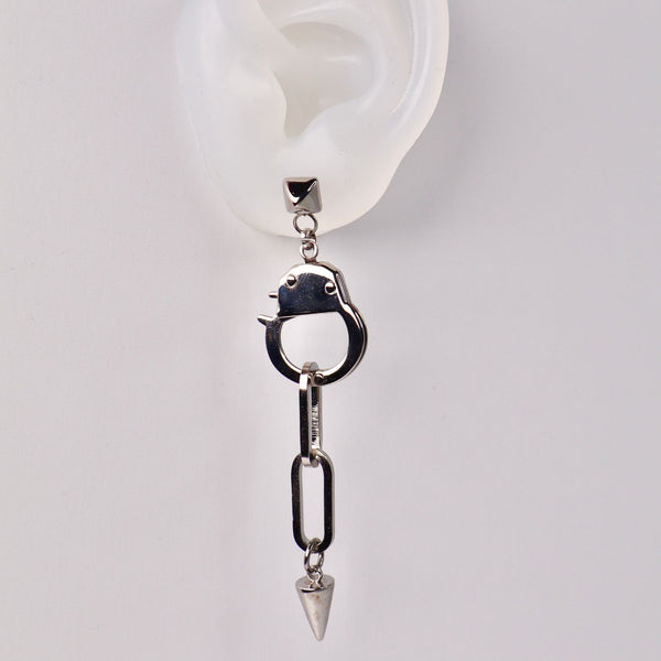 Love Bond Handcuff Single Earring