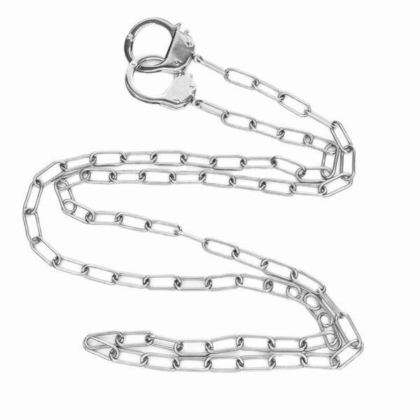 love bond handcuff covertible necklace by jagged halo jewelry 