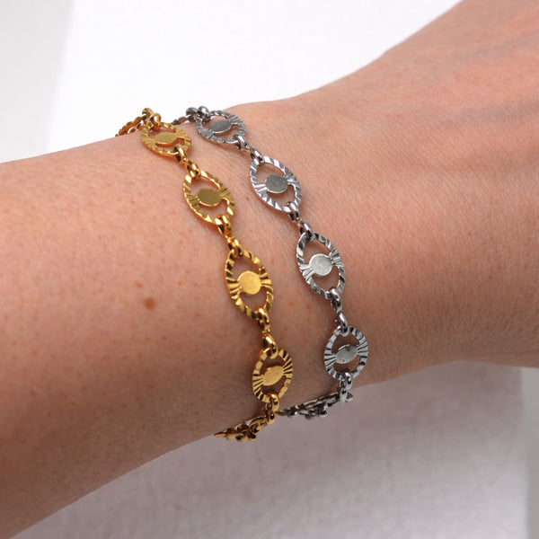 festival bracelet by jagged halo jewelry