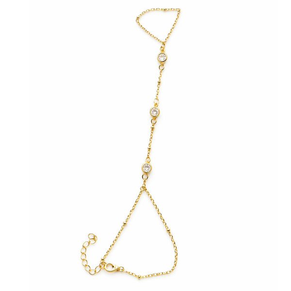 Margot Crystal Hand Chain