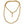 A gold-toned chain necklace with a textured link design, a central spike charm, and a spring-ring clasp, displayed on a clean white background.
