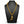 A gold chain necklace with a high-heeled shoe pendant, displayed on a black jewelry bust against a white background.