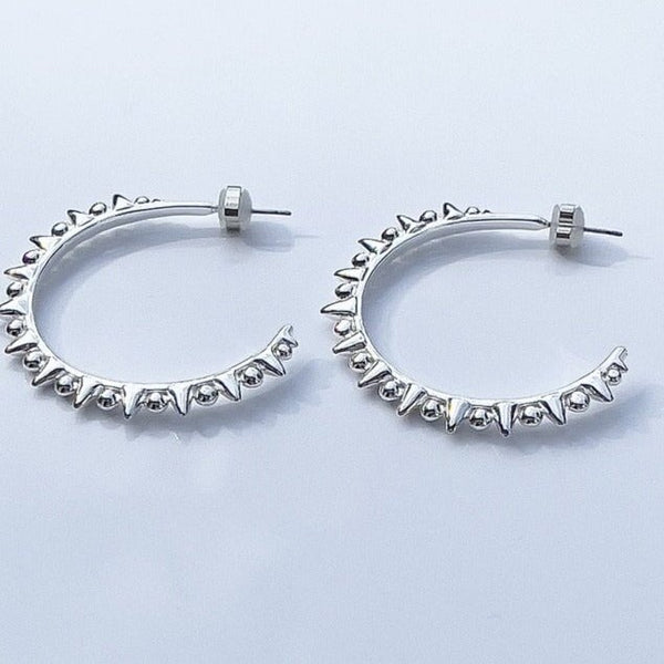 Jagger Hoop Earrings Earrings Jagged Halo 