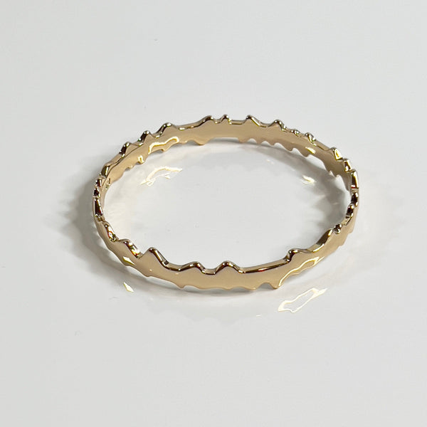 Yennefer Bangles bangles & cuffs Jagged Halo Jewelry 