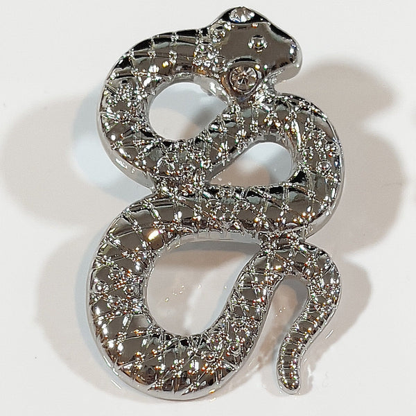 Serpent Earrings Earrings Jagged Halo Jewelry Silver Rhodium Plated 