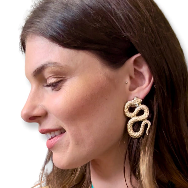 Serpent Earrings Earrings Jagged Halo Jewelry 