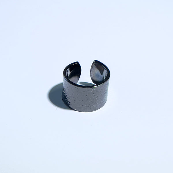 Tess Ear Cuffs Ear Cuffs Jagged Halo Gunmetal Gray 