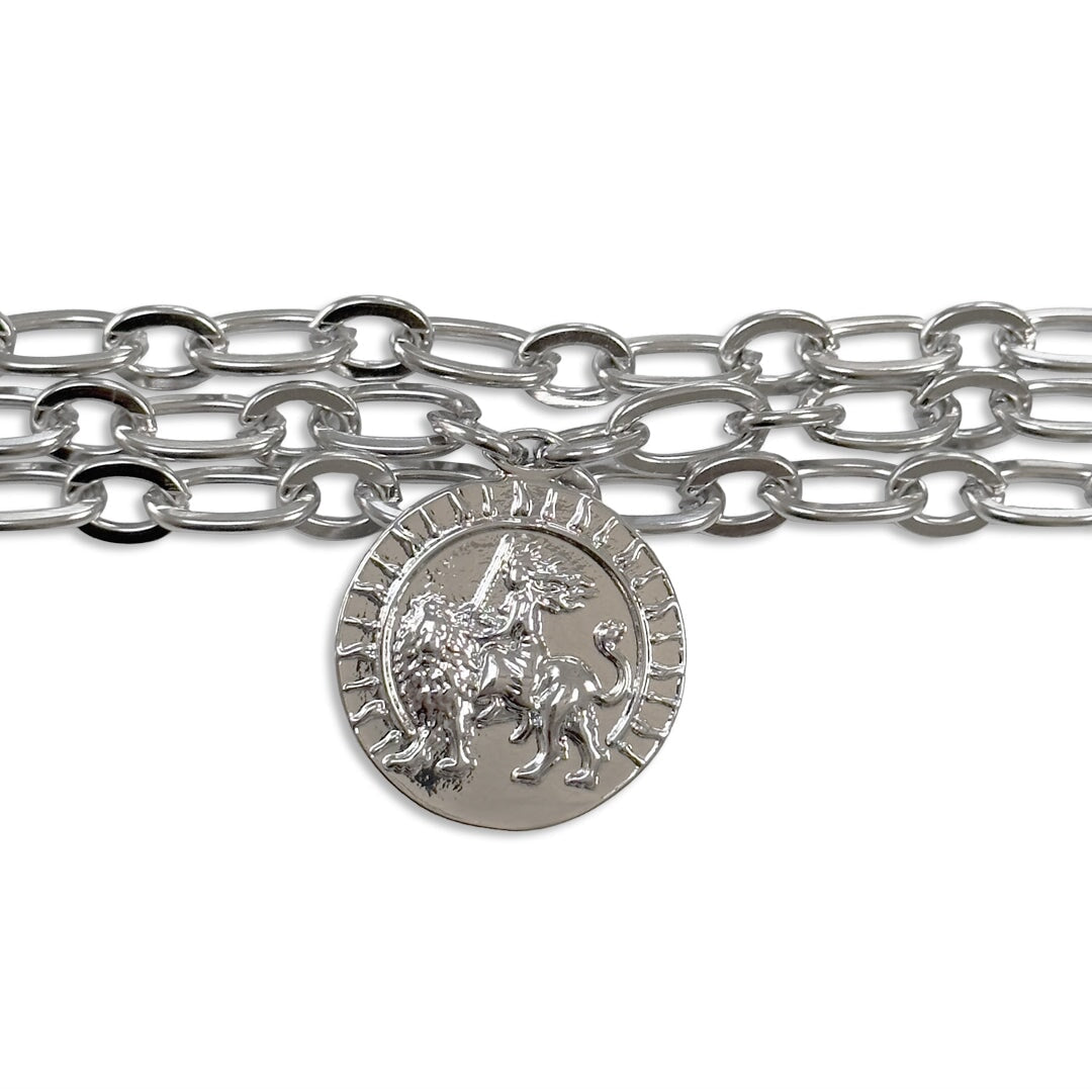 Assyrian Solid Gold Lion Cuff Bracelet | Handmade Luxury | Ebru Jewelry